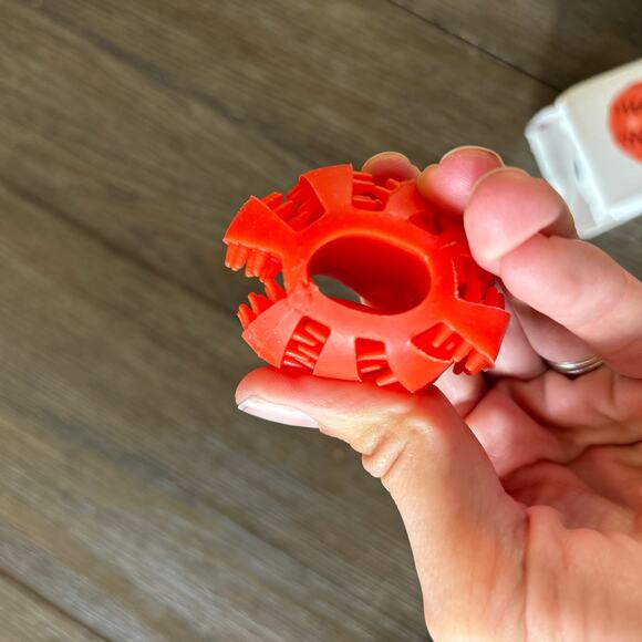 Dog Cat Puppy Treat Dispensing Ball Reloadable Feeder Small Fetch Training - Picture 3 of 7